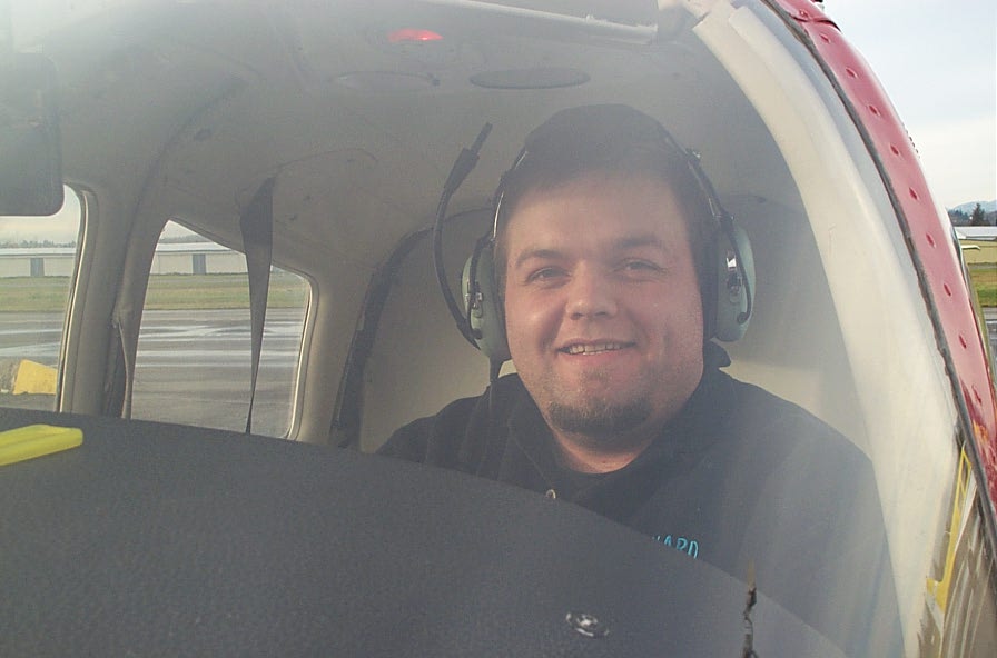 Pilot Zack Klassen, Langley Flying School